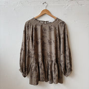 SIZE S | Green Spotted Top