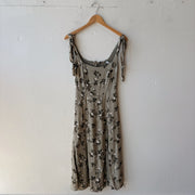 SIZE 8 | Green Floral Dress