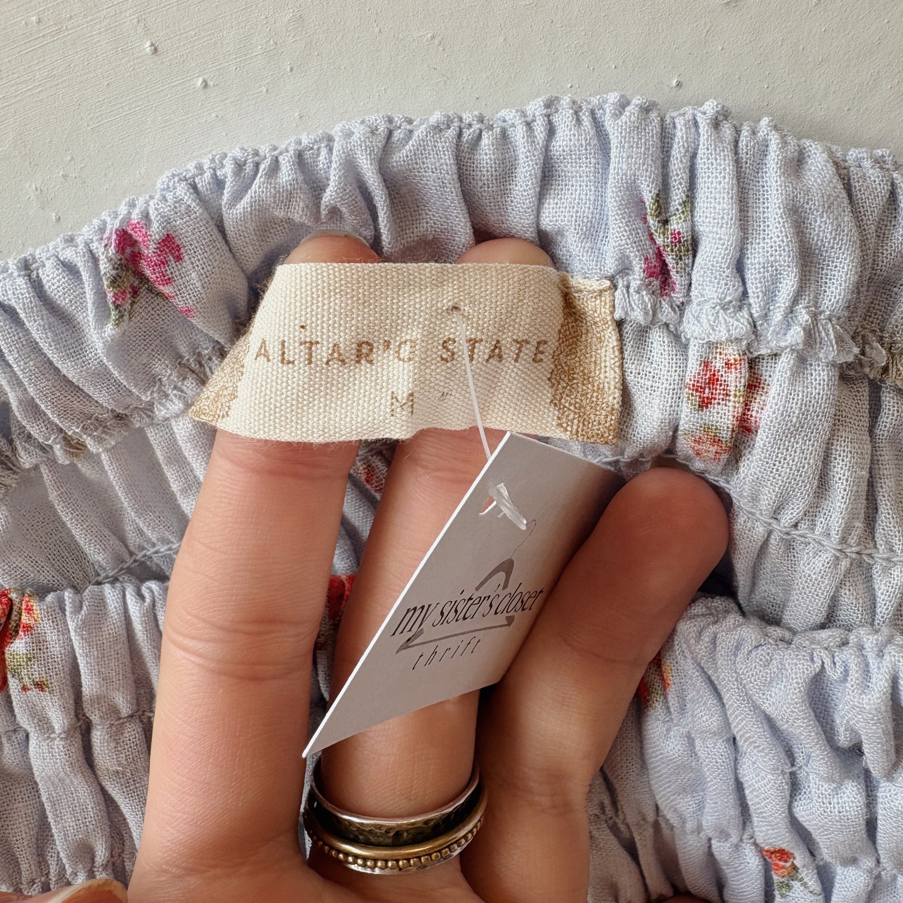 SIZE M | Altar’d State Blue Top