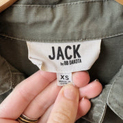 SIZE XS | Green Denim Jacket