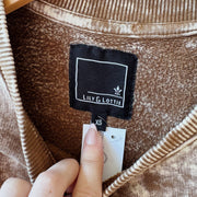 SIZE XS | Brown Sweatshirt