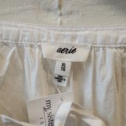 SIZE XL | Aerie White Tie Top