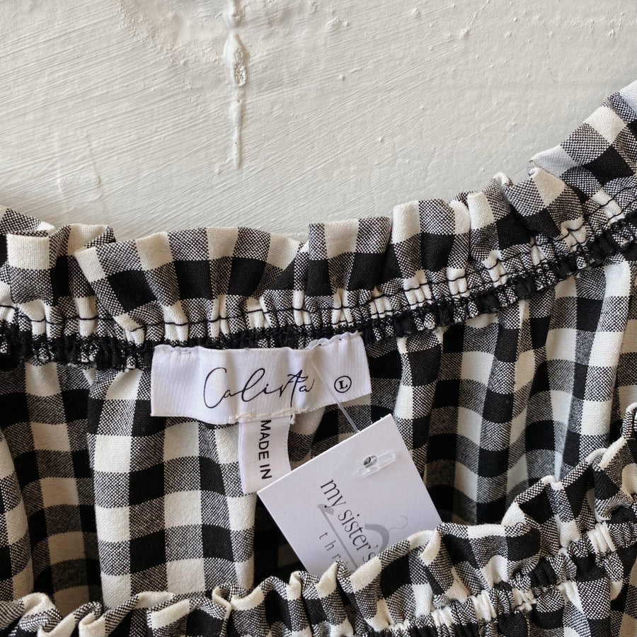 Size L | Gingham Dress