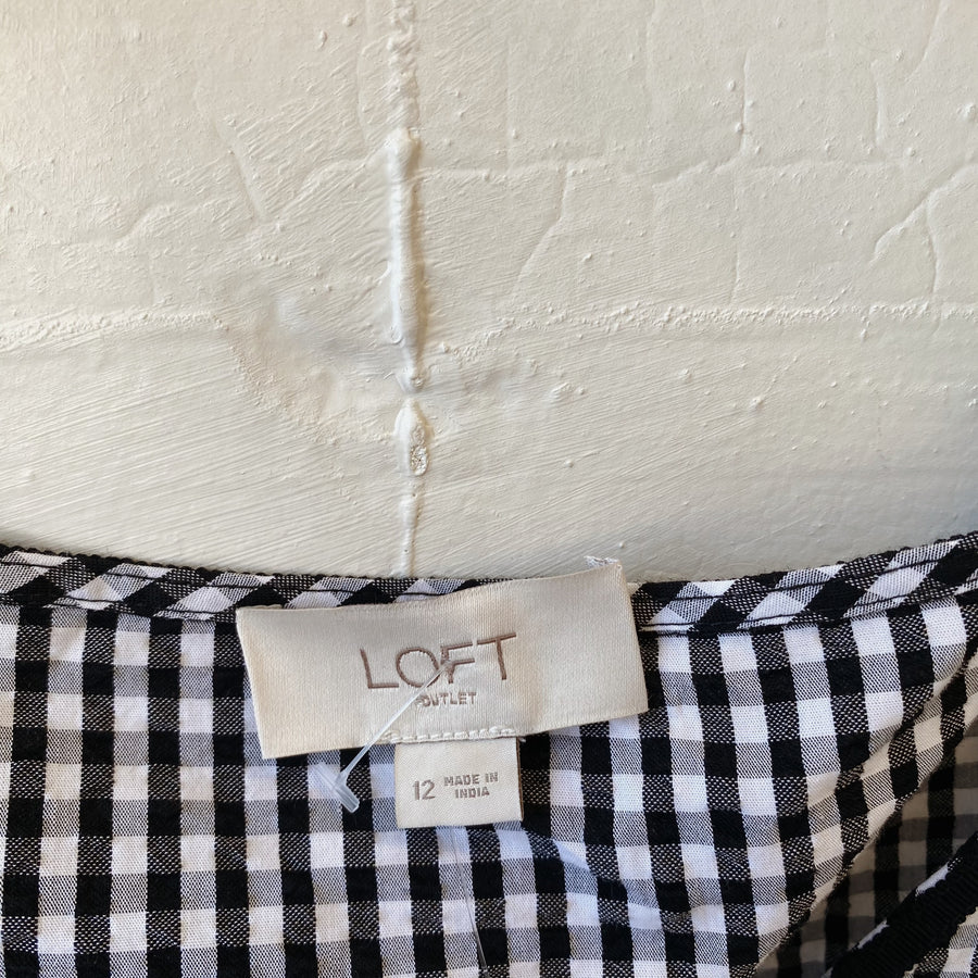 SIZE 12 | Gingham Dress
