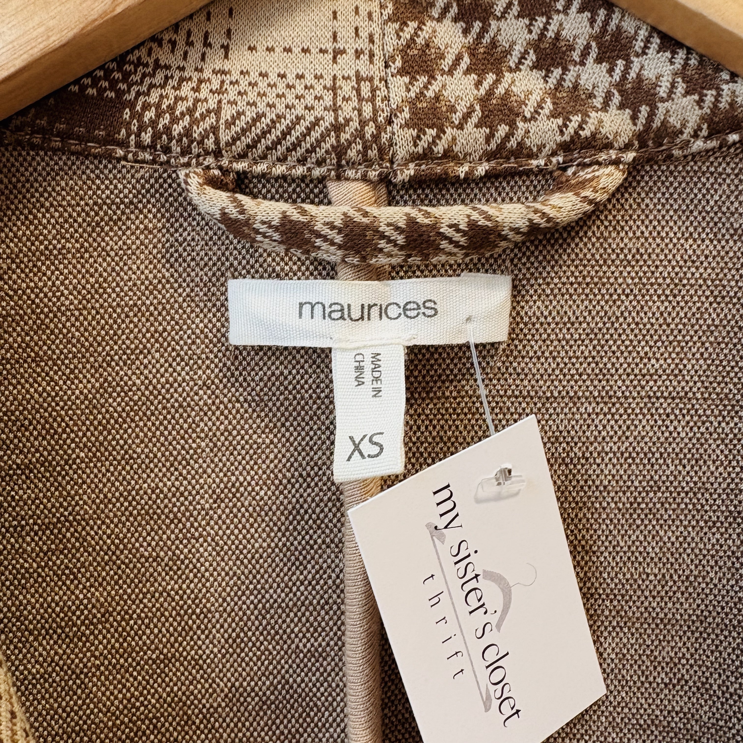 SIZE XS | Brown Blazer