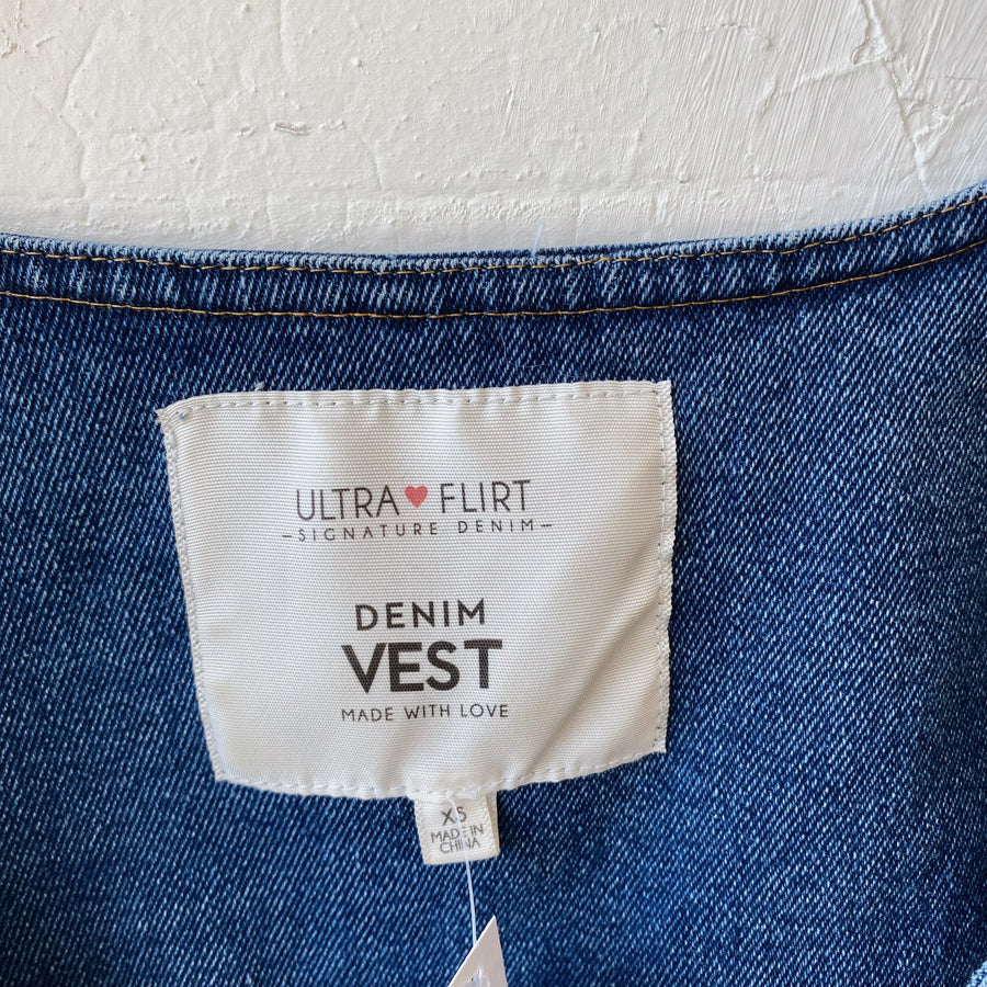 SIZE XS | Denim Vest