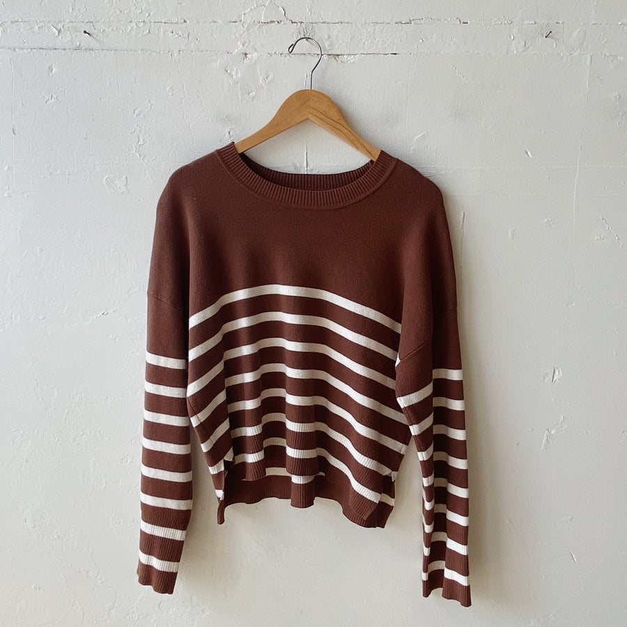 Size XL | Striped Sweater