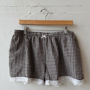 SIZE XL | Gingham Shorts