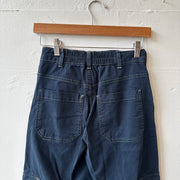 SIZE XXS | Navy Cargo Pants