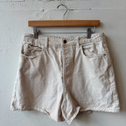 SIZE 12 | Zara Cream Shorts