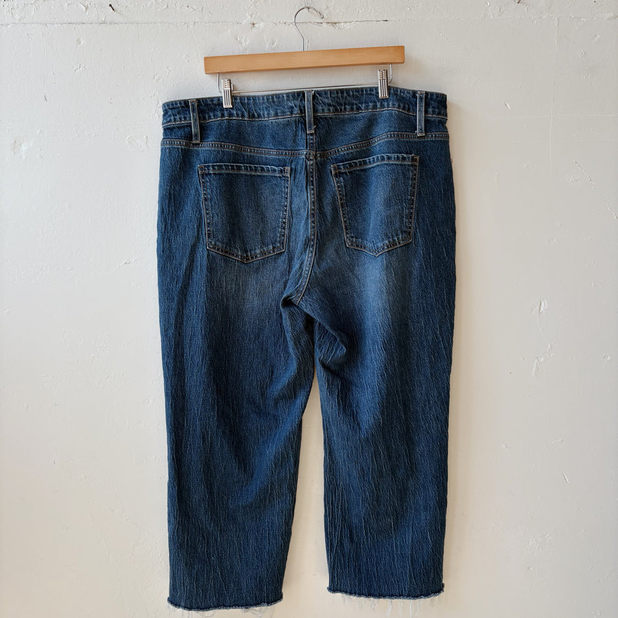 SIZE 18 | Medium Wash Jeans