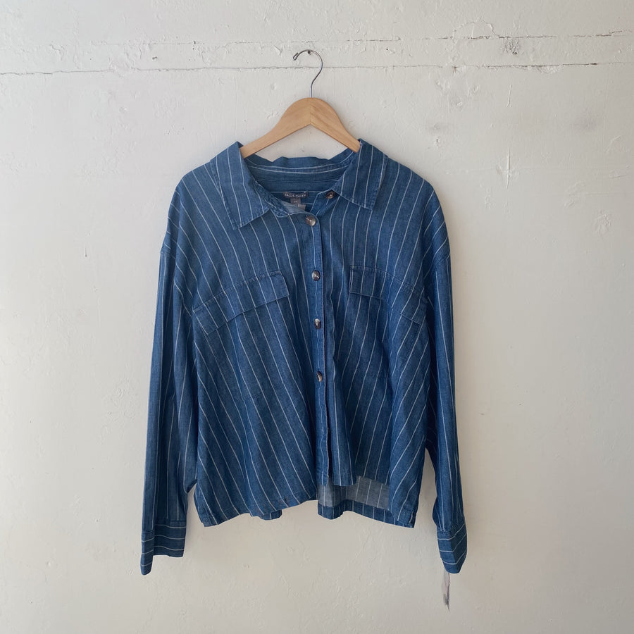 SIZE 3XL | Denim Top