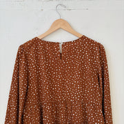 SIZE S | Polka Dot Tiered Top