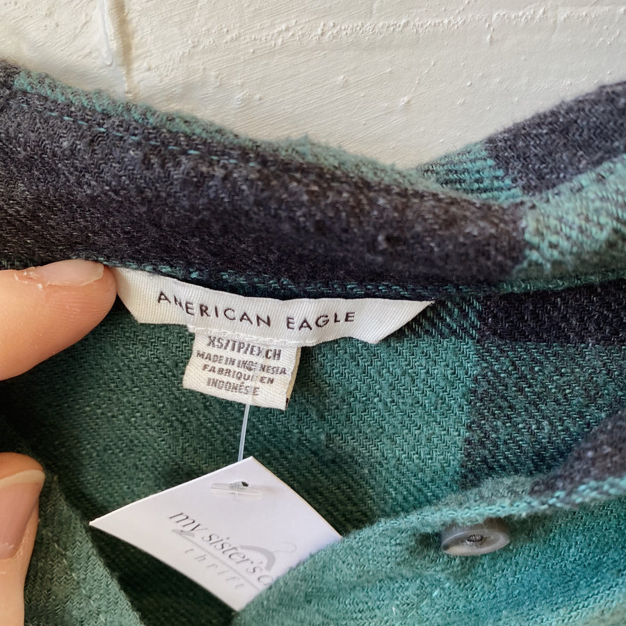 SIZE XS | AE Flannel Top
