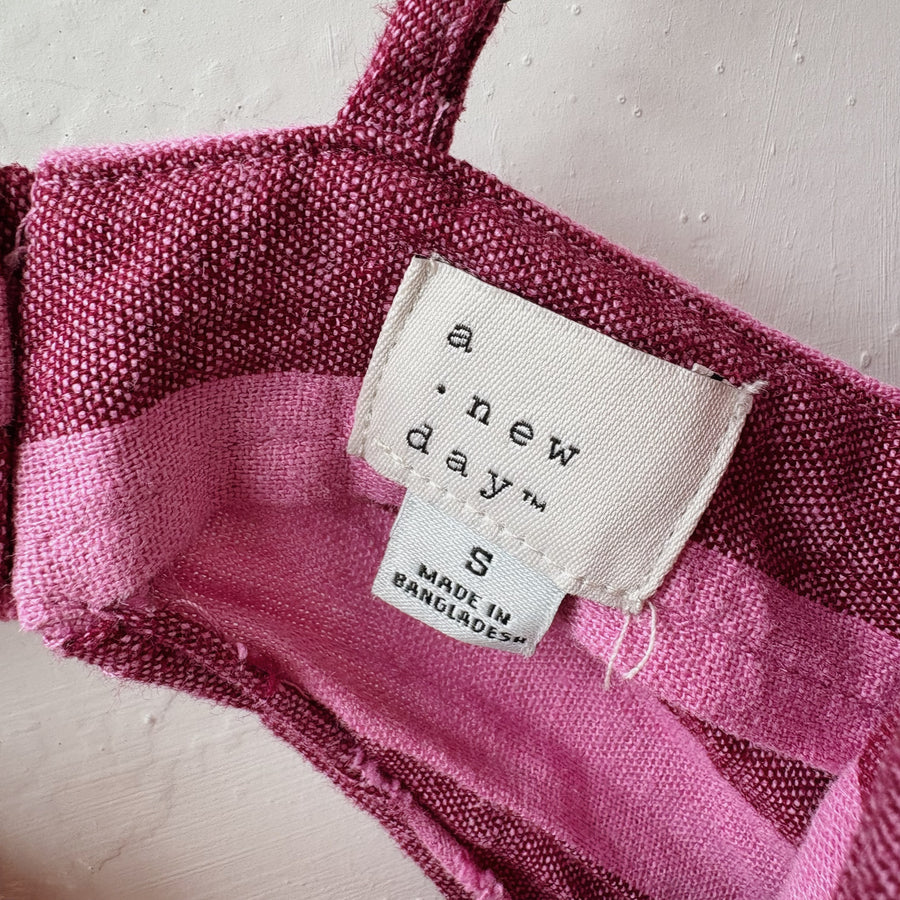 SIZE S/M | Pink Striped Set