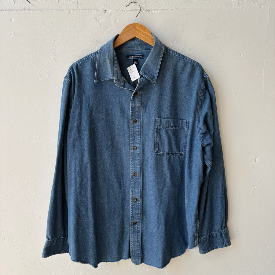 SIZE XL | Denim Button Up
