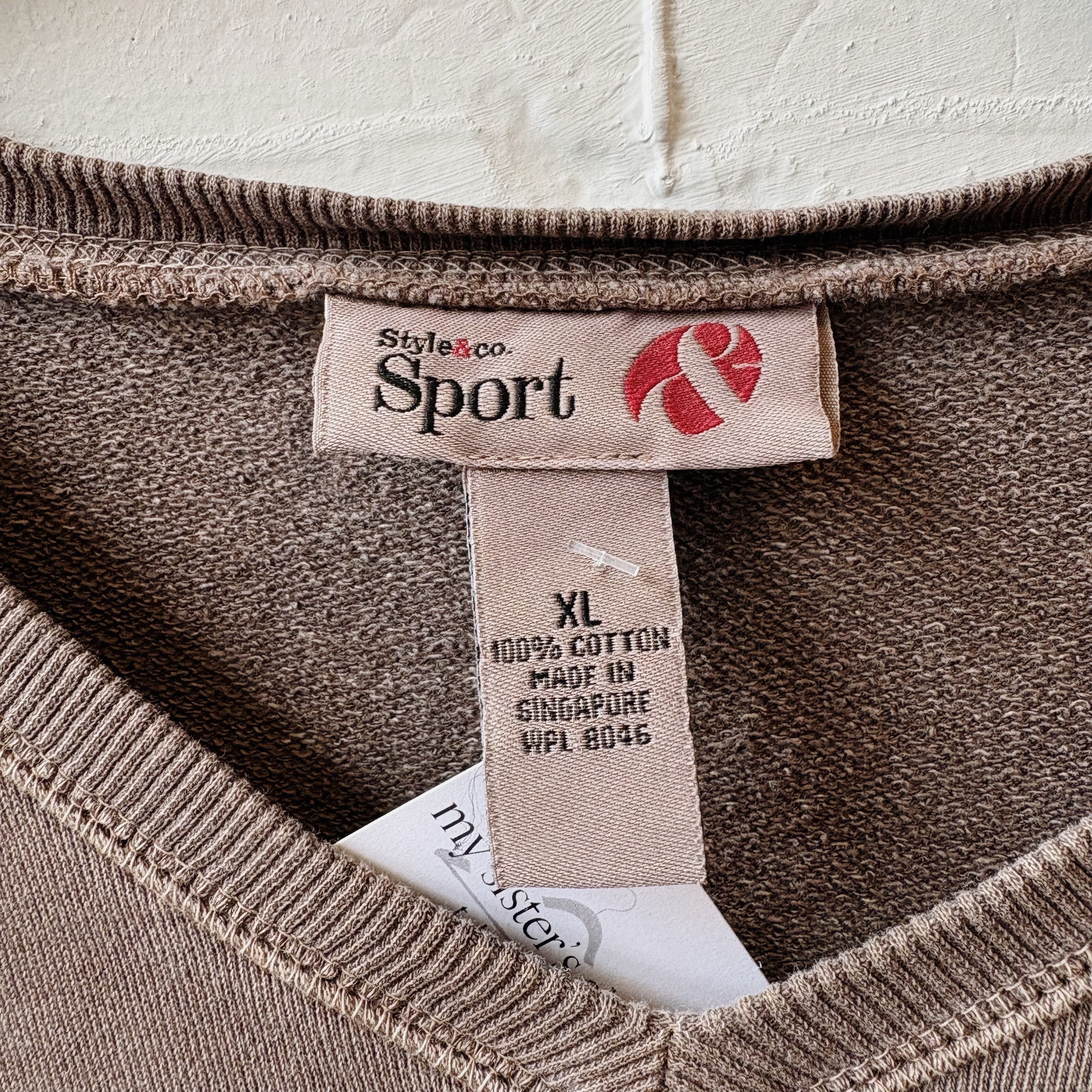 SIZE XL | Neutral Crewneck