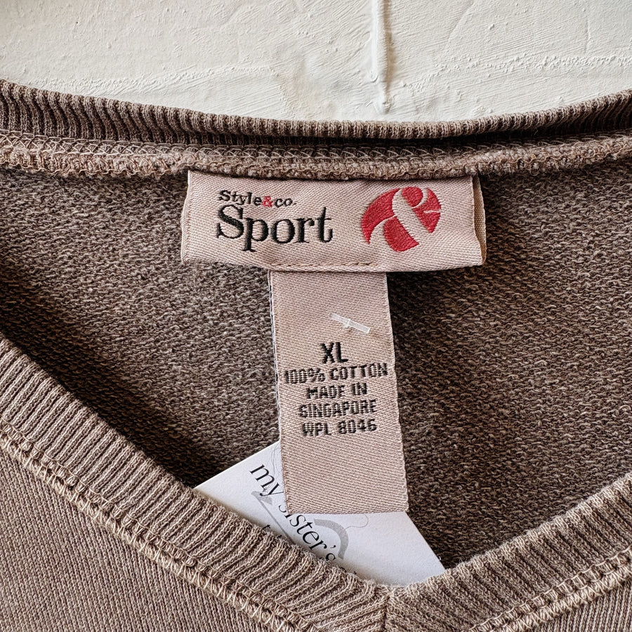 SIZE XL | Neutral Crewneck