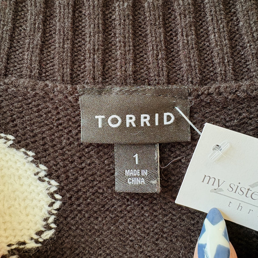 Size XL | Flower Sweater