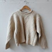 SIZE L | Heavy Cream Sweater