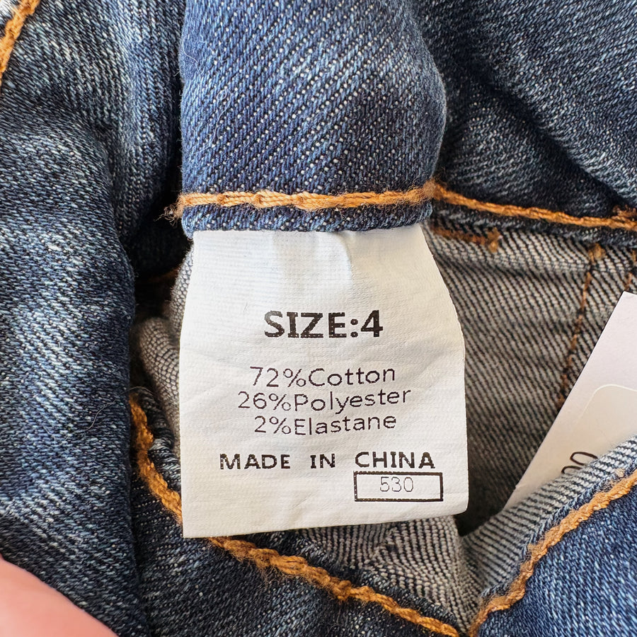 SIZE 4 | Wide Leg Jeans