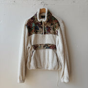 SIZE XXL | Detailed Sherpa Quarter Zip