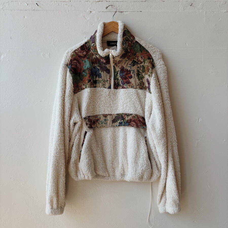 SIZE XXL | Detailed Sherpa Quarter Zip