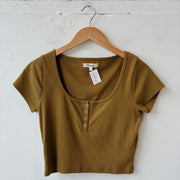 SIZE XS | Madewell Cropped Top