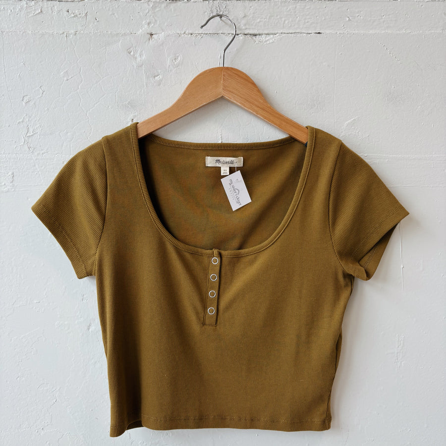 SIZE XS | Madewell Cropped Top