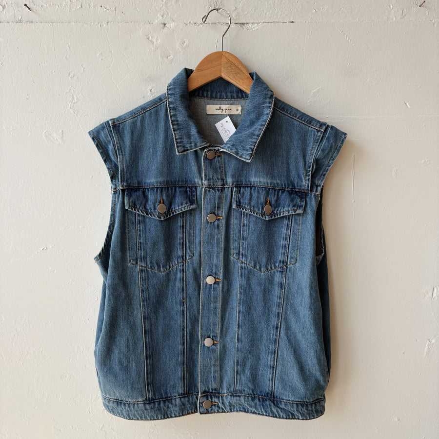 SIZE S | Denim Vest