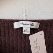 Size M | Madewell Brown Top