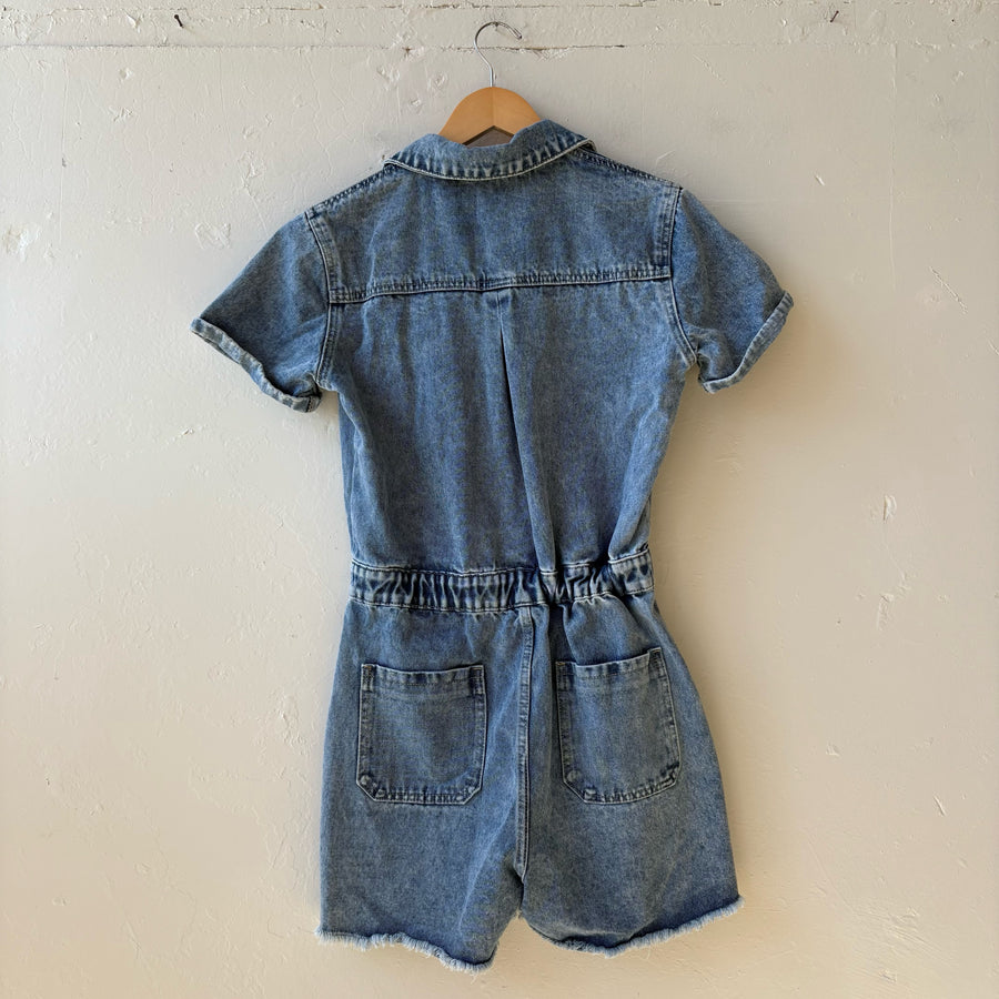 SIZE S | Denim Romper