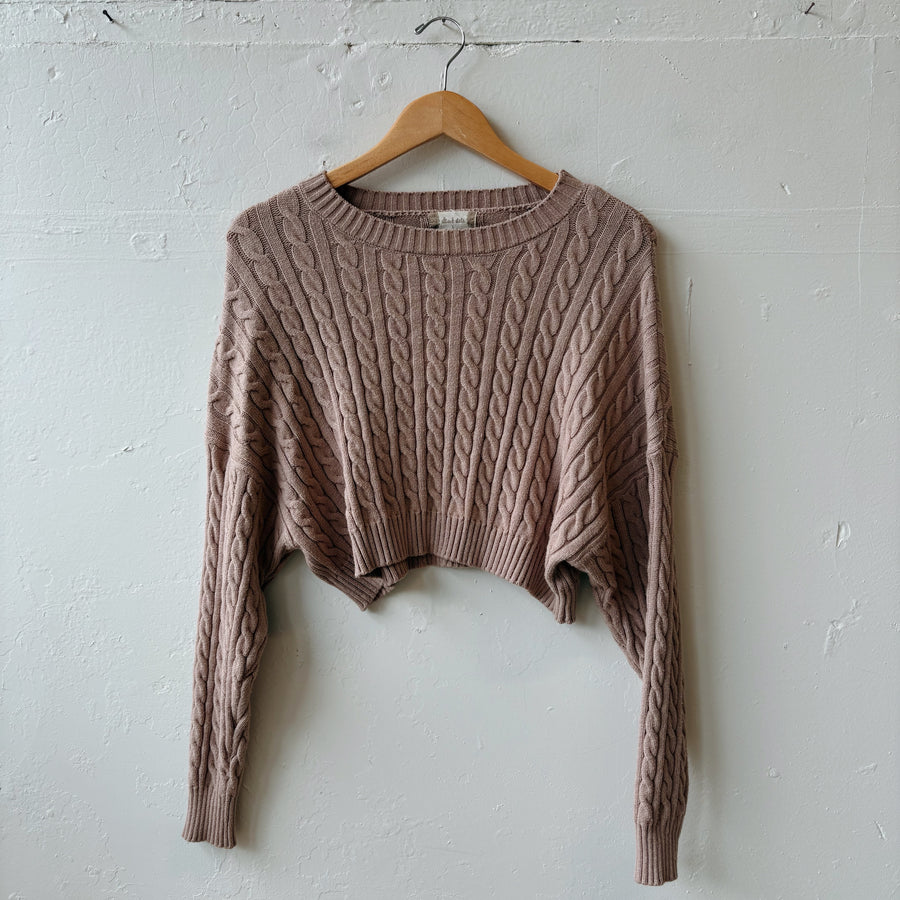 SIZE L | Altar’d State Brown Sweater