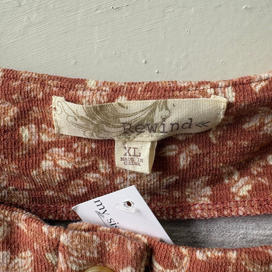 SIZE XL | Floral Tank Top