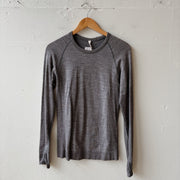 SIZE 8 | Lululemon Grey Top