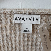 SIZE 3X | Neutral Sweater