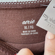 SIZE XL | Brown Skirt