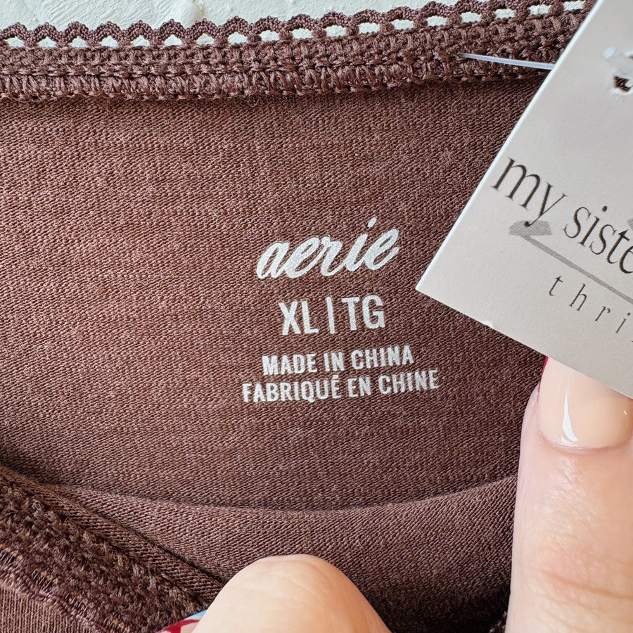 SIZE XL | Brown Skirt