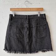 SIZE 28 | Madewell Black Skirt