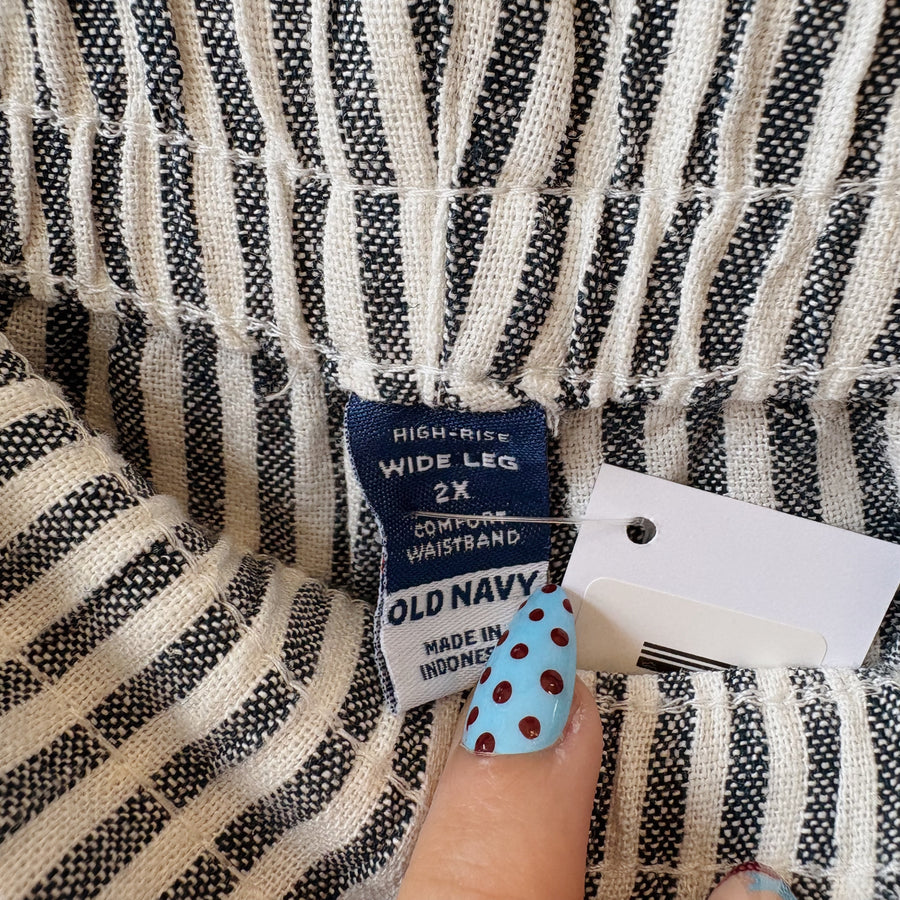 SIZE 2X | Striped Pants