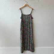 SIZE L/XL | Green Floral Dress