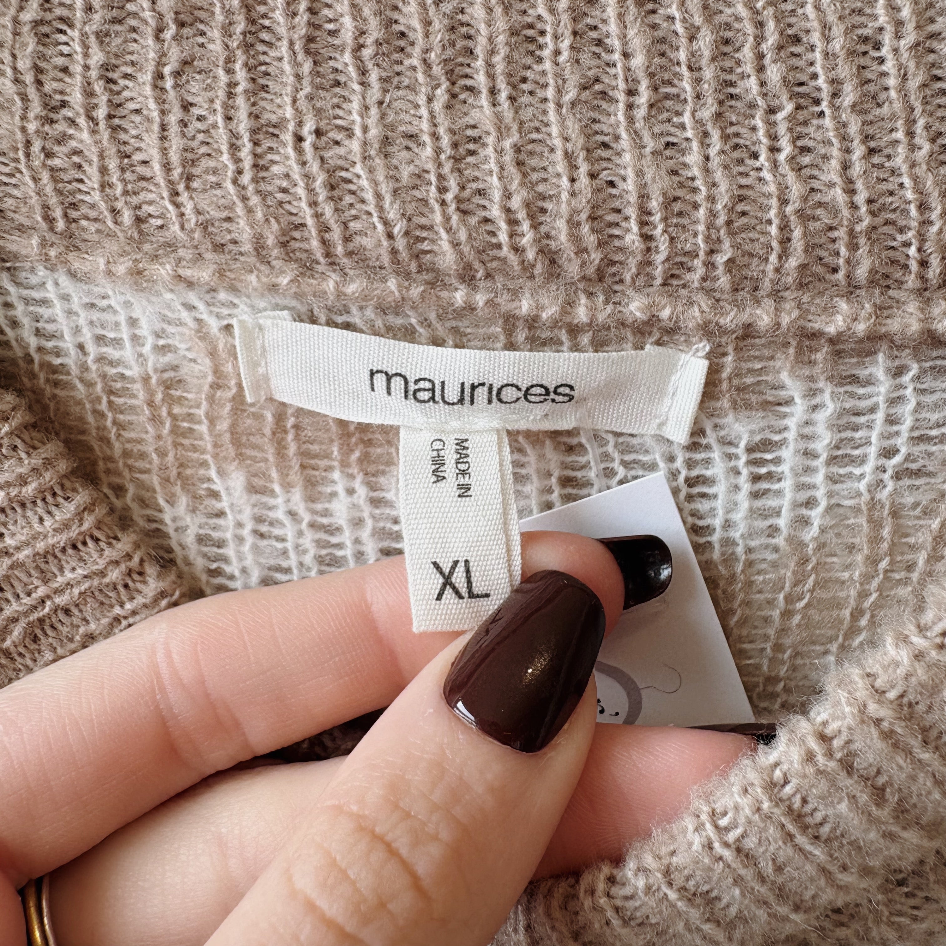 SIZE XL | Striped Sweater