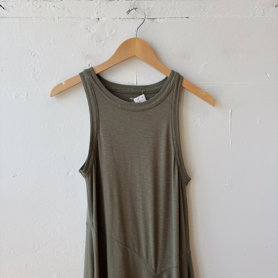 SIZE L | Aerie Green Dress