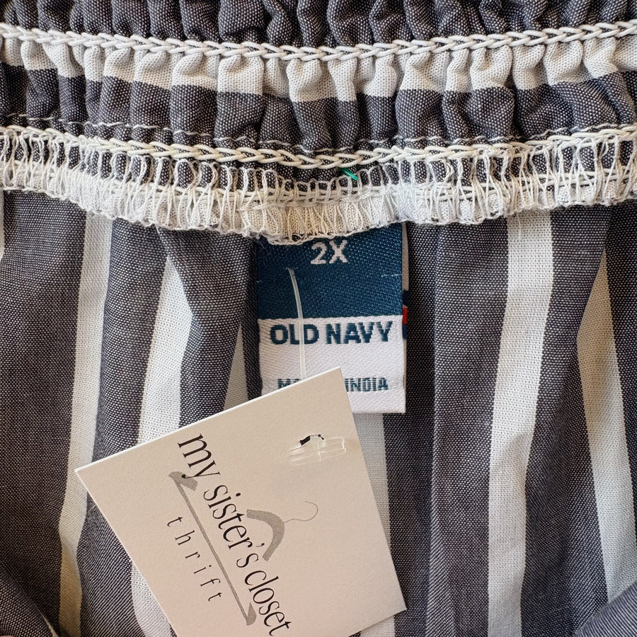 SIZE 2X | Striped Tank Top