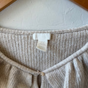 SIZE XS | Cream Button Down Sweater