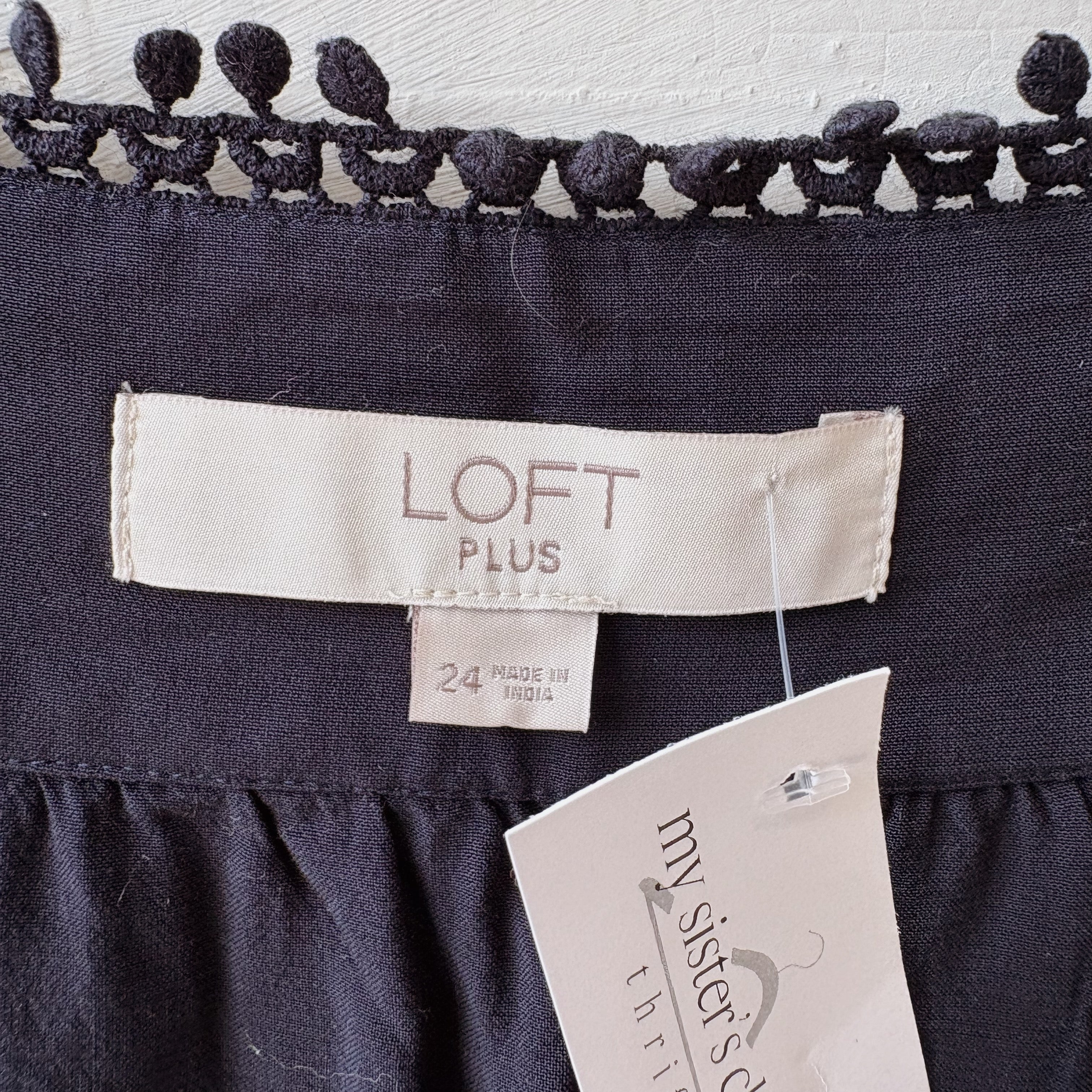 SIZE 24 | Black Tank Top