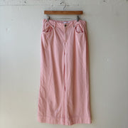 SIZE 10 | Pink Wide Leg Jeans