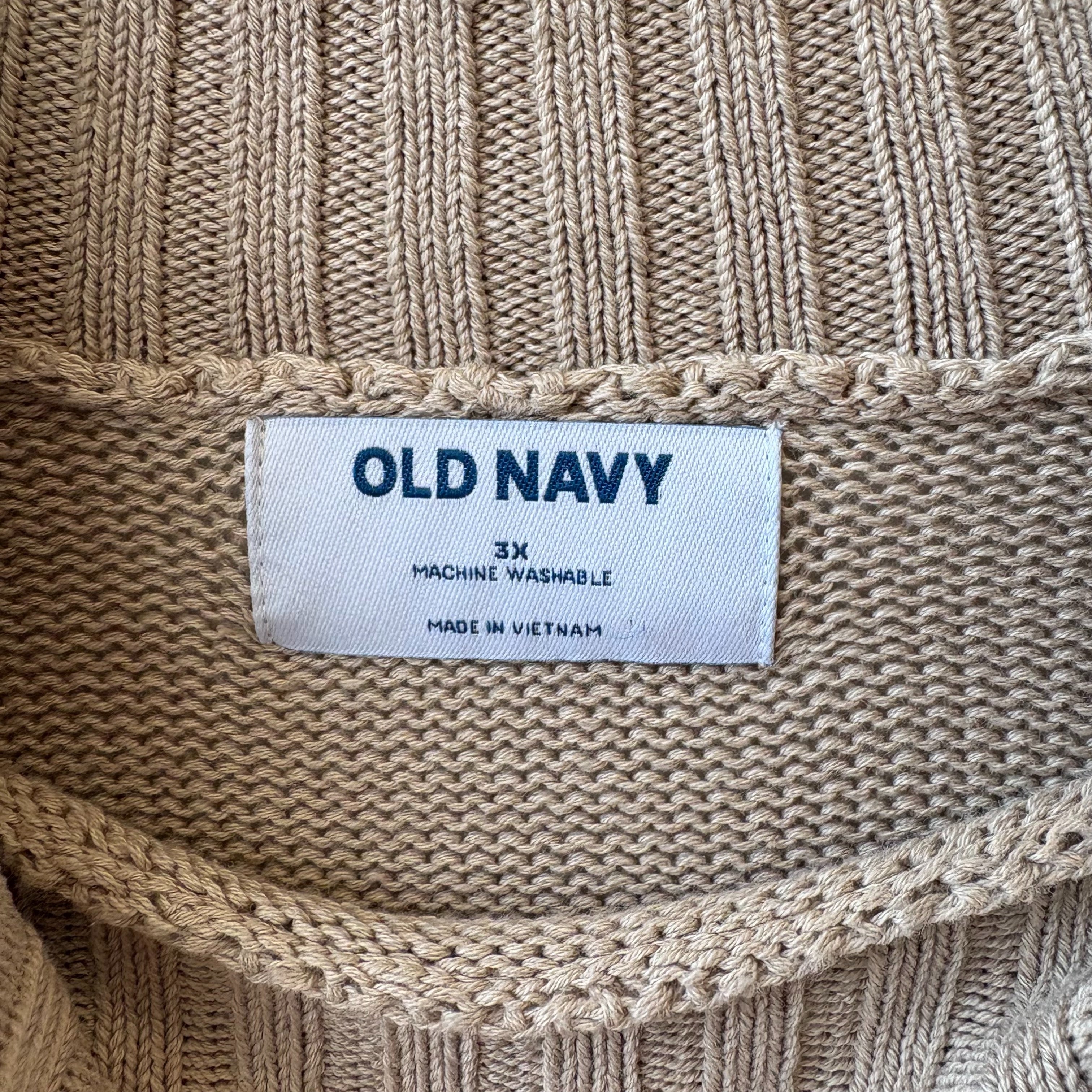 SIZE 3X | Red Striped Sweater
