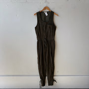 Size M | Green Corduroy Jumpsuit