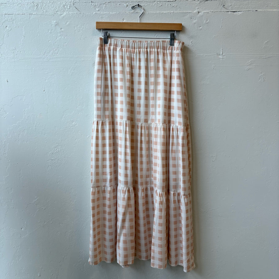 SIZE M | Gingham Skirt